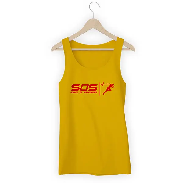 SOS Gym Vest Yellow