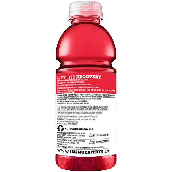 IN2 BCAA with Hydration Electrolytes Cranberry Usage
