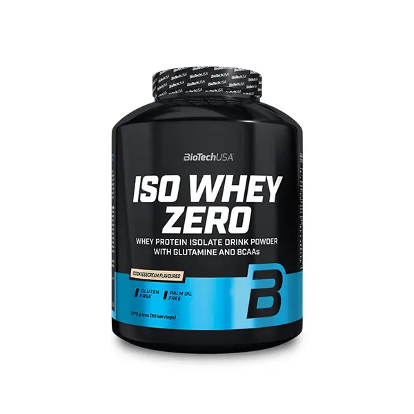 BiotechUSA Iso Whey Protein Cookies & Cream Flavour