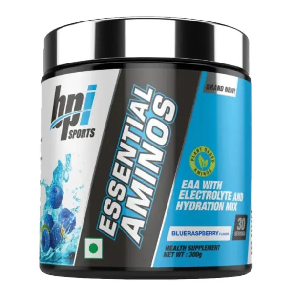 BPI Sports EAA with Electrolyte & Hydration Mix front side