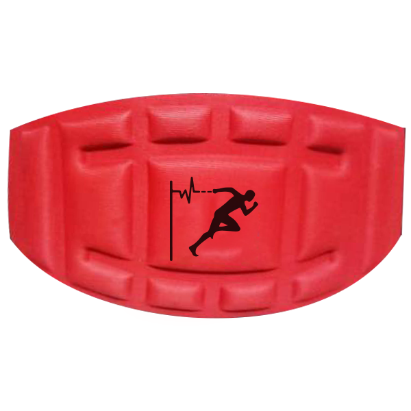 SOS Velcro Gym Belt red color